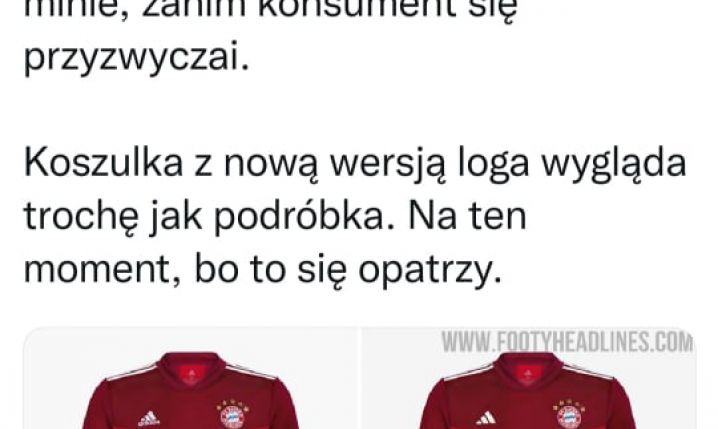 Adidas na koszulkach piłkarskich ZMIENIA LOGO!